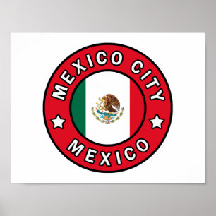 Mexiko-Stadt Poster