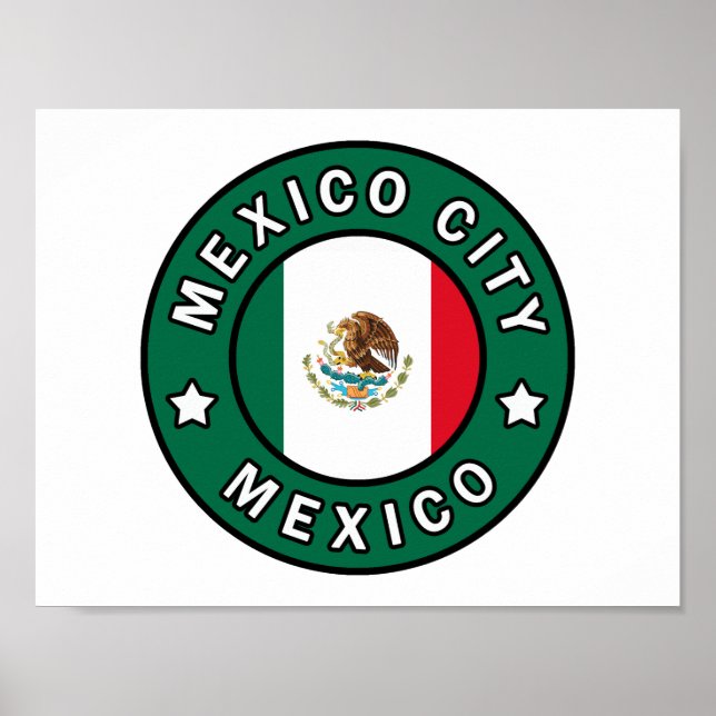 Mexiko-Stadt Poster (Vorne)