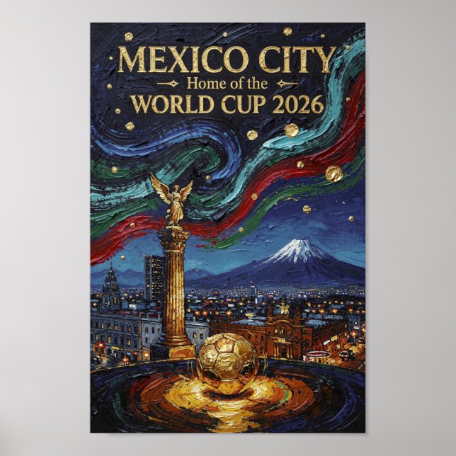 Mexiko-Stadt Poster (Vorne)