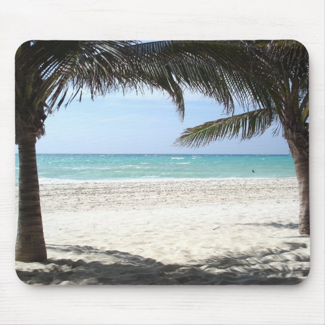Mexiko-Strand Mousepad (Vorne)