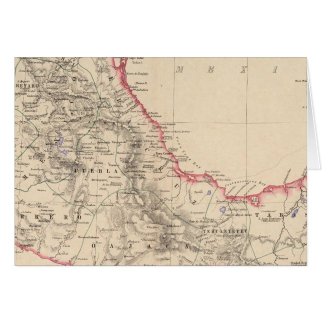 Mexiko Südliche Staaten (Vorderseite (Horizontal))