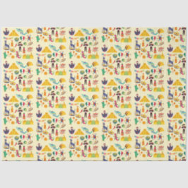 Mexiko-Symbole Seidenpapier