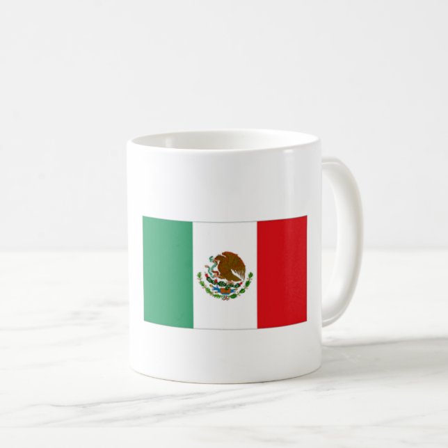 Mexiko-Tasse Kaffeetasse (VorderseiteRechts)