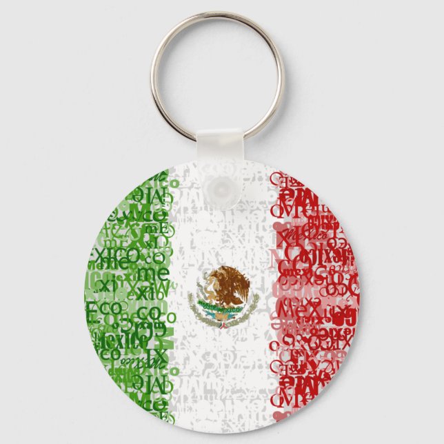 Mexiko Textischer Schlüsselanhänger (Vorderseite)