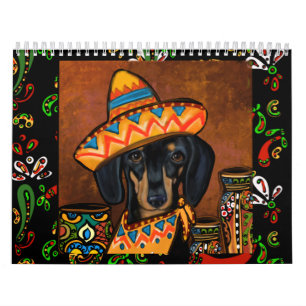 MEXIKO  TIERE KUNST  KALENDER