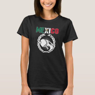 Mexiko Tischtennis Mexikanisches Pingpong Team Unt T-Shirt