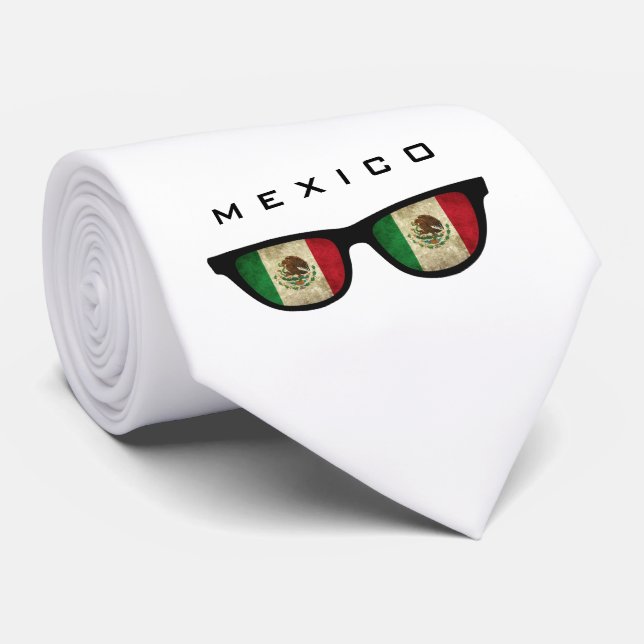 Mexiko überträgt benutzerdefinierte Text- und Farb Krawatte (Gerollt)