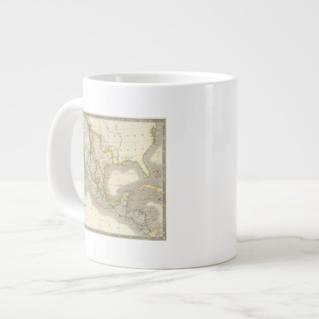 Mexiko und Guatamala Jumbo-Tasse (Vorderseite Links)