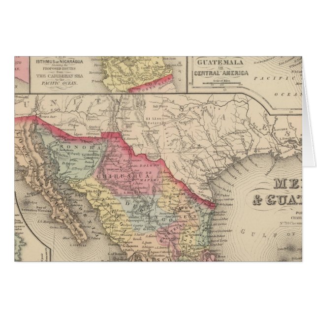 Mexiko und Guatemala 4 (Vorderseite (Horizontal))