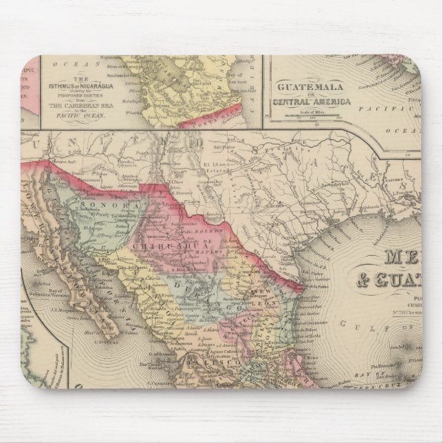 Mexiko und Guatemala 4 Mousepad (Vorne)