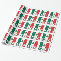Mexiko und mexikanisches Flagge-Geschenk