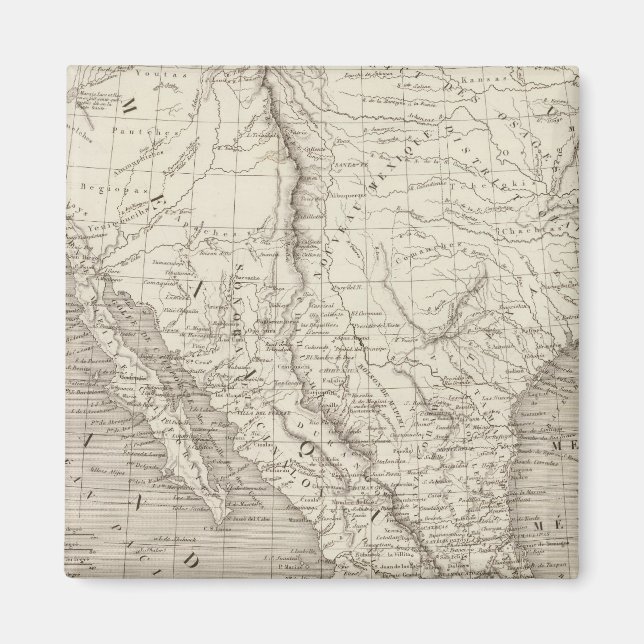 Mexiko und Mittelamerika Magnet (Vorne)