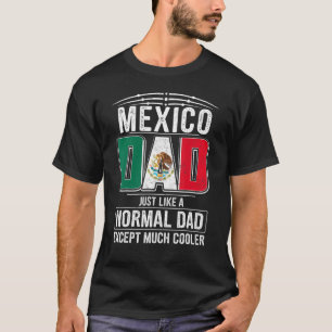 Mexiko Vater wie ein normaler Vater, mit Ausnahme  T-Shirt