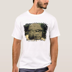 Mexiko, Villahermosa, riesiger Olmekenkopf, La Ven T-Shirt