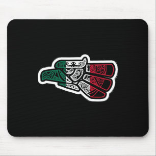 Mexiko Vintag mexikanische Flagge Prix Hecho En Me Mousepad