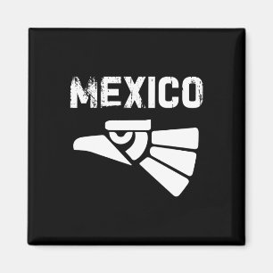 Mexiko Vintage Mexikanische Flagge Stolz Hecho En Magnet