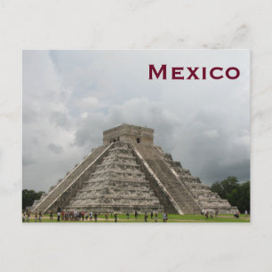 Mexiko Vintage Tourismus Reise Hinzufügen Postkarte