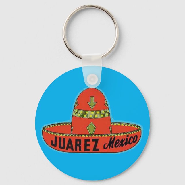 MEXIKO Vintager Schlüsselanhänger (Vorderseite)