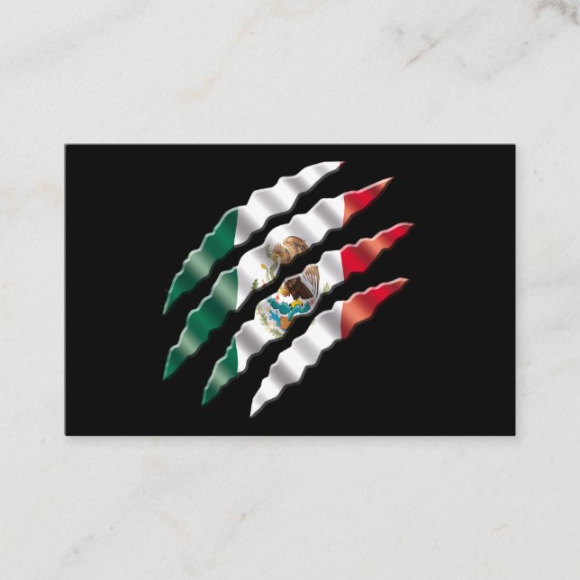 Mexiko Visitenkarte (Vorderseite)