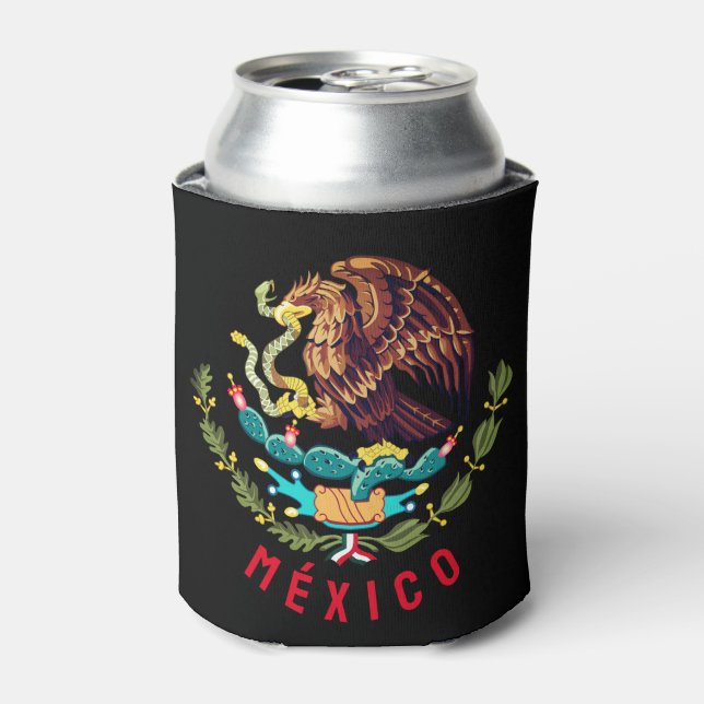 Mexiko-Wappen Dosenkühler (Kanne Vorderseite)