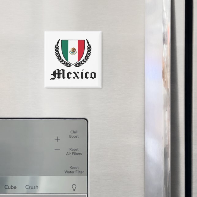 Mexiko-Wappen Magnet (In Situ (Kühlschrank))