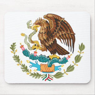 Mexiko-Wappen Mousepad