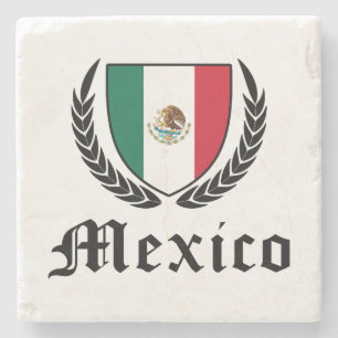 Mexiko-Wappen Steinuntersetzer