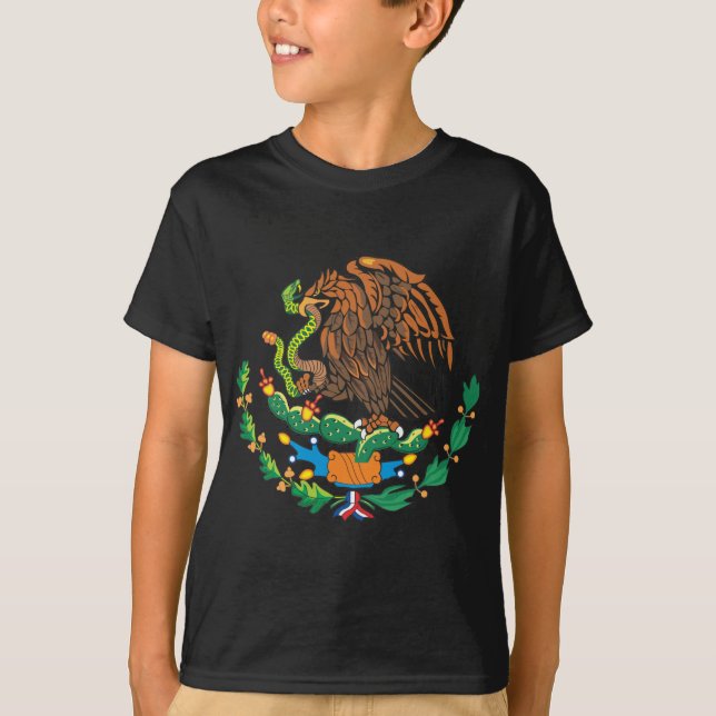 Mexiko-Wappen T-Shirt (Vorderseite)