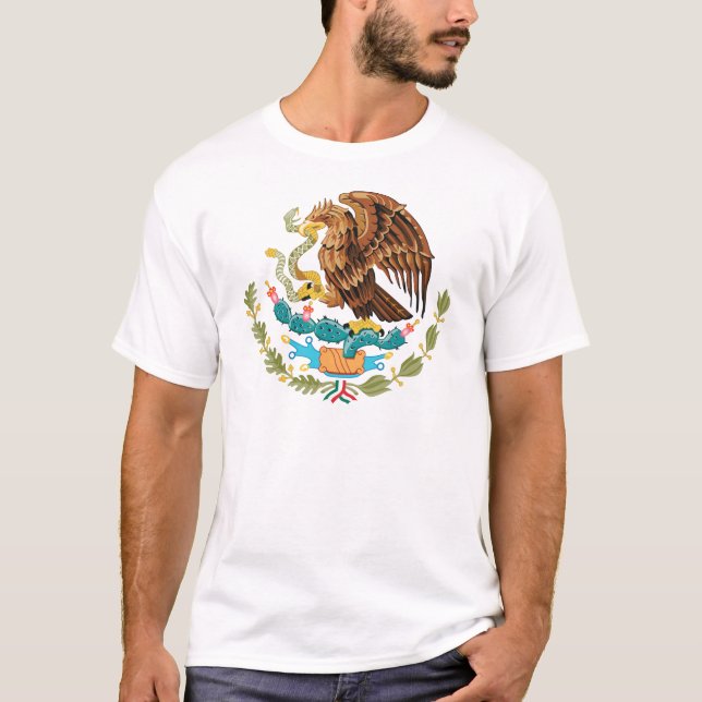 Mexiko-Wappen T-Shirt (Vorderseite)