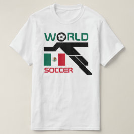 Mexiko Weltfußball T-Shirt