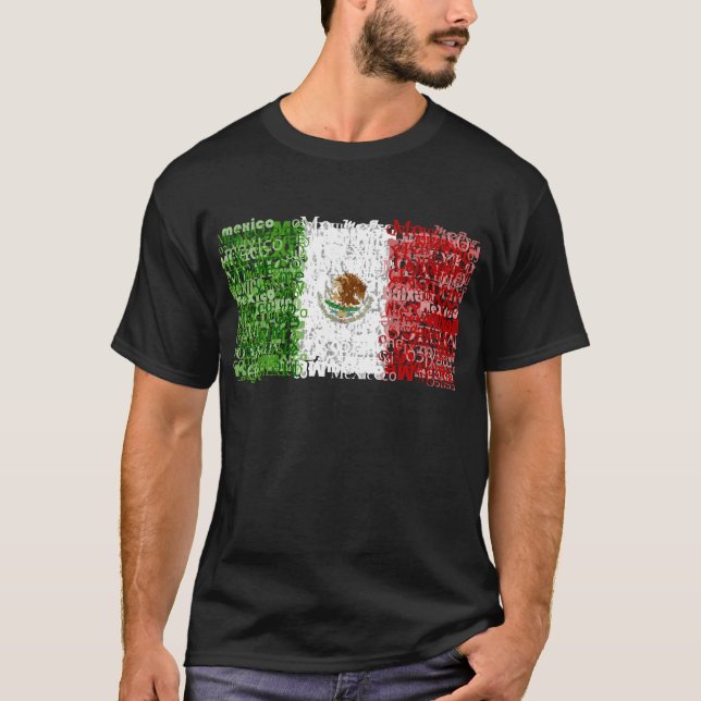 Mexiko wörtlich T-Shirt (Vorderseite)