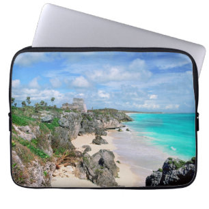 Mexiko, Yucatan, Halbinsel, Ruinen von Tulum, Maya Laptopschutzhülle