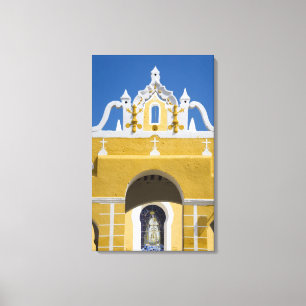 Mexiko, Yucatan, Izamal. Das Franziskanerkloster Leinwanddruck