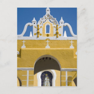 Mexiko, Yucatan, Izamal. Das Franziskanerkloster Postkarte