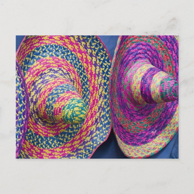 Mexiko, Yucatan, Merida, traditionelles Gewebe Postkarte (Vorderseite)