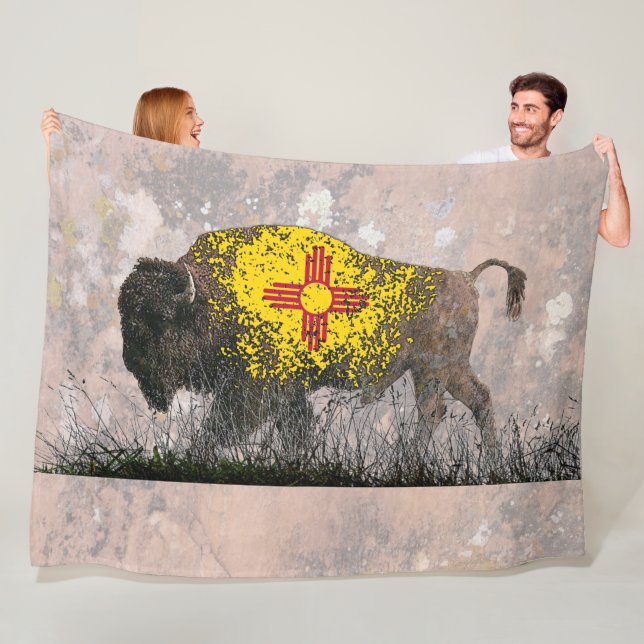 Mexikos Buffalo Spirit Fleece Blanket (Beispiel)