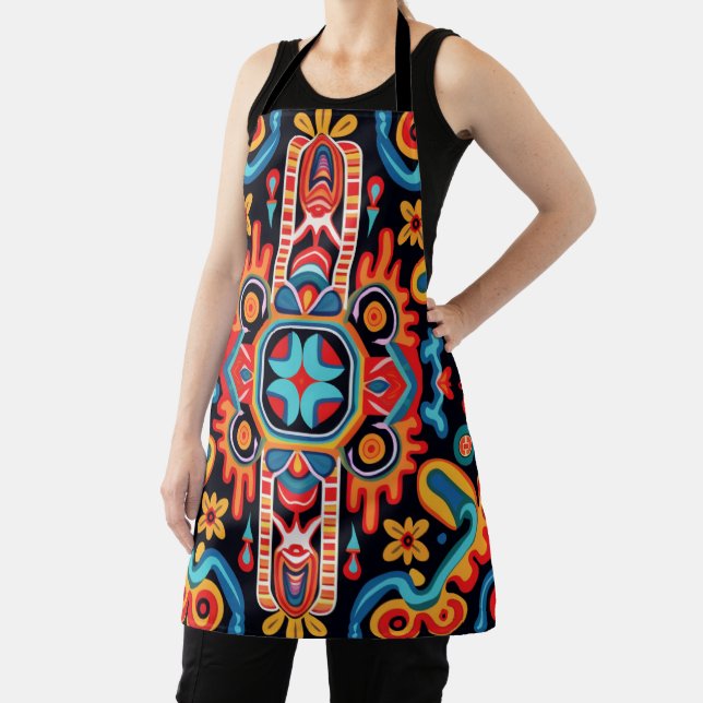 Mexikos Kunst des Huichol Schürze (InSitu)