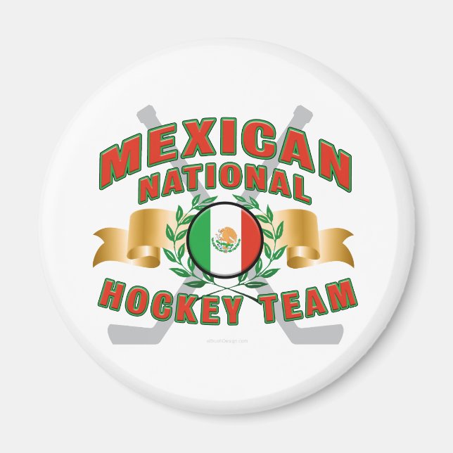 Mexikos Nationales Hockey-Team Magnet (Vorne)