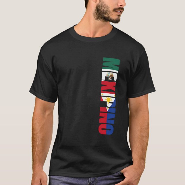 Mexikos philippinischer amerikanischer Kulturerbe  T-Shirt (Vorderseite)