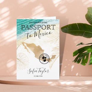 Mexique 50 et fabuleux Anniversaire Carte de Passe