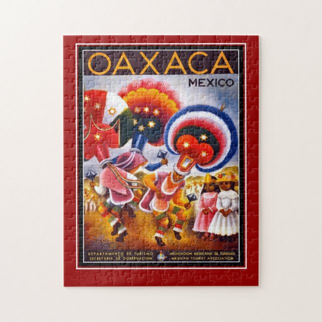 Mexique Travel Poster jigsaw Puzzle (Vertical)