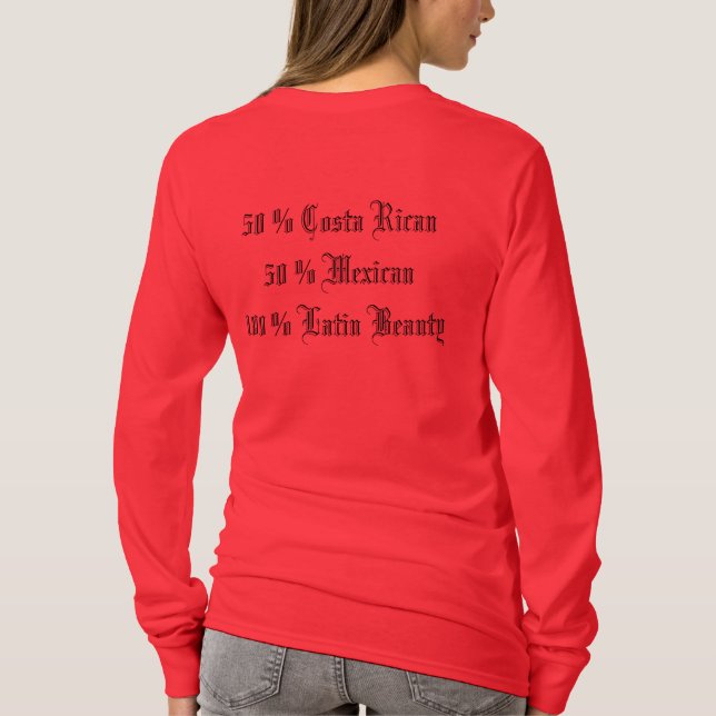 MexiRican T-Shirt (Rückseite)