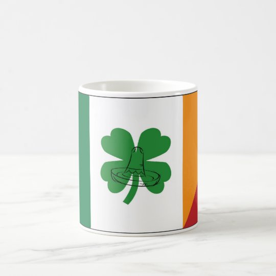 MexIrish_flag_Mug Kaffeetasse