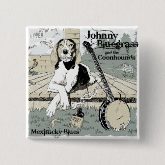 Mexitucky Blues-Knopf Button