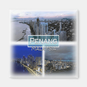 MEY0028 Asien, Malaysia, Penang, Kühlschrank Magnet