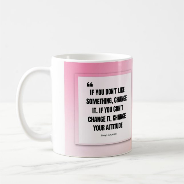 Meya Angelou Cite Mug (Gauche)