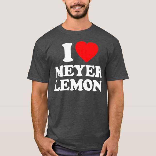 Meyer Lemon Liebe Herzlich willkommen T-Shirt (Vorderseite)