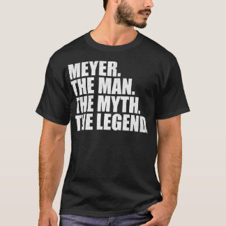 MeyerMeyer Familienname Meyer Nachname Meyer Meyer T-Shirt