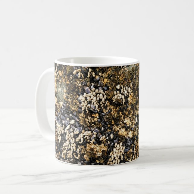 Meyers Beach North, Gold Beach, Oregon Kaffeetasse (Vorderseite Links)
