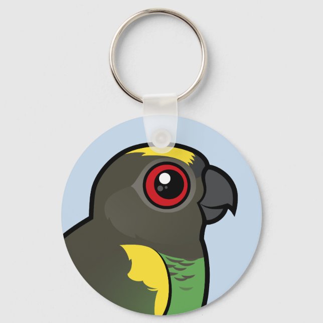 Meyer's Parrot Schlüsselanhänger (Vorderseite)